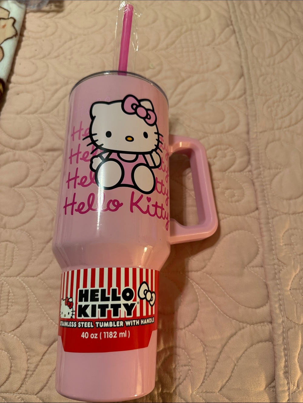 Hello Kitty Pink Tumbler